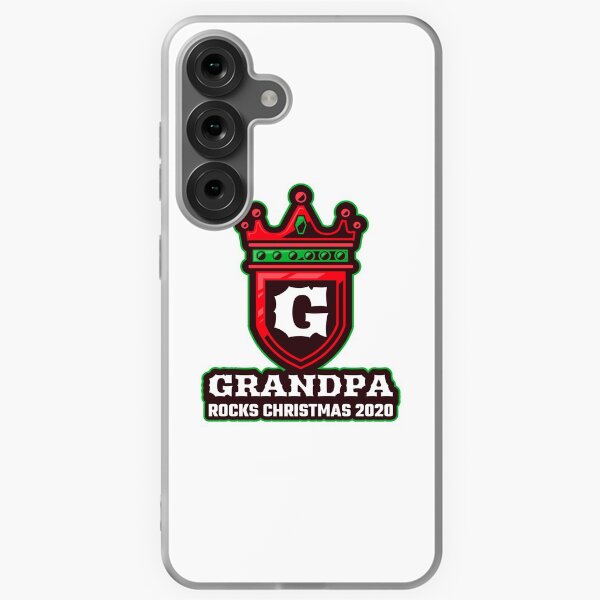 Item preview, Grandpa Rocks Christmas 2020 Grandparent Christmas Gift and Family Holiday Tshirts2020 designed and sold by GmolahUnlimited.
