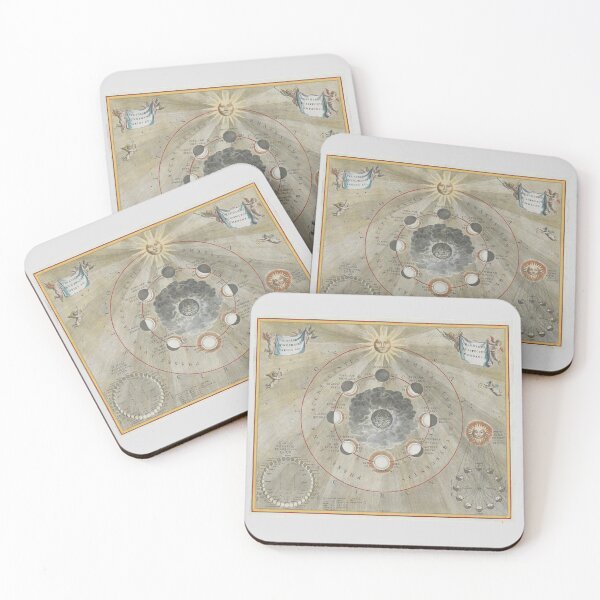Item preview, Selenographic Phases of the Moon  - Celestial chart designed and sold by philozei.