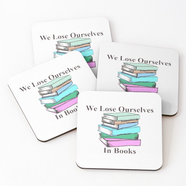 Item preview, We Lose Ourselves In Books designed and sold by NancyArtDesigns.