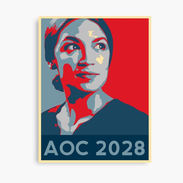 NYC Representative 2020 pop art print Framed AOC inspirational AOC ...