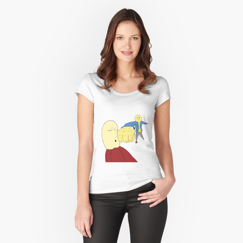Item preview, Fitted Scoop T-Shirt designed and sold by bydood.
