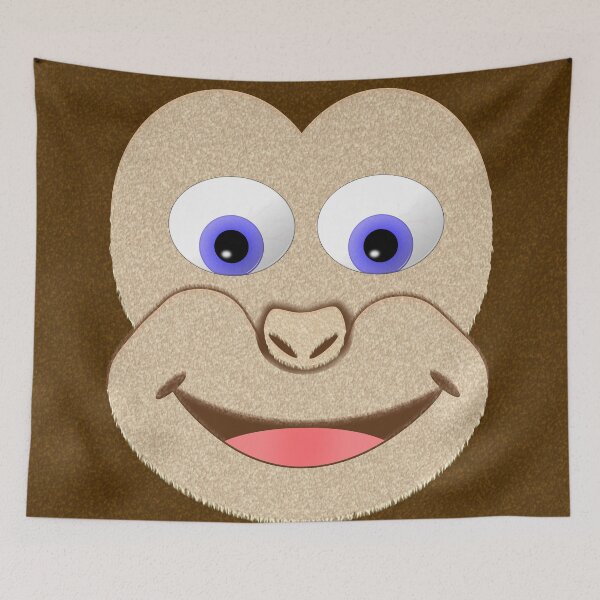 Item preview, Monkey Face designed and sold by MarkUK97.