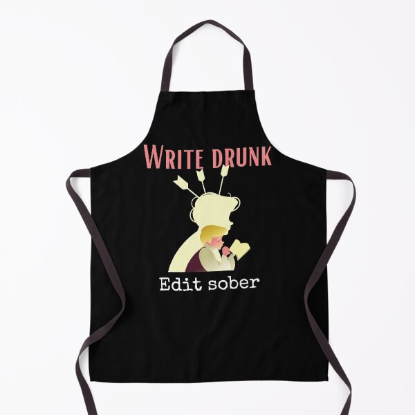 Item preview, Author Writer - Write Drunk Edit Sober designed and sold by Two Left Hands Design.