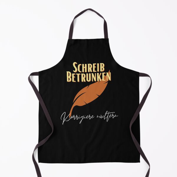 Item preview, Feather Schreib betrunken korrigiere nüchtern designed and sold by Two Left Hands Design.