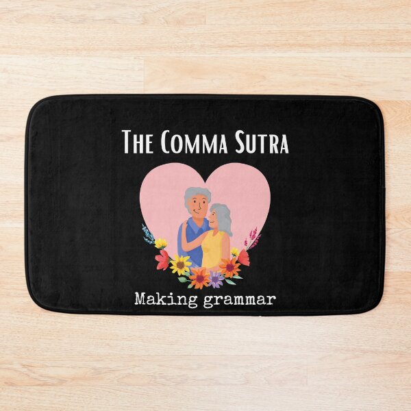 Item preview, The Comma Sutra Making Grammar sexy Since 1875 designed and sold by Two Left Hands Design.