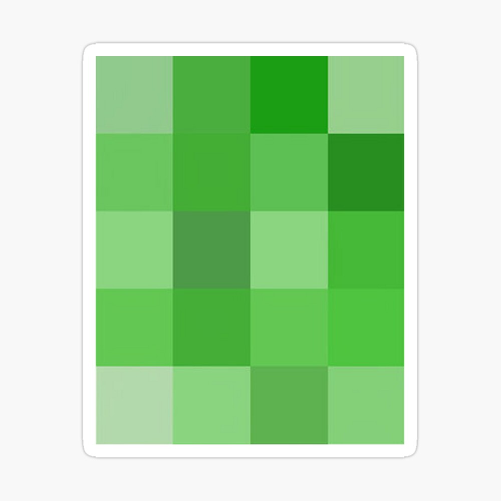 Green Pixels iPhone Case