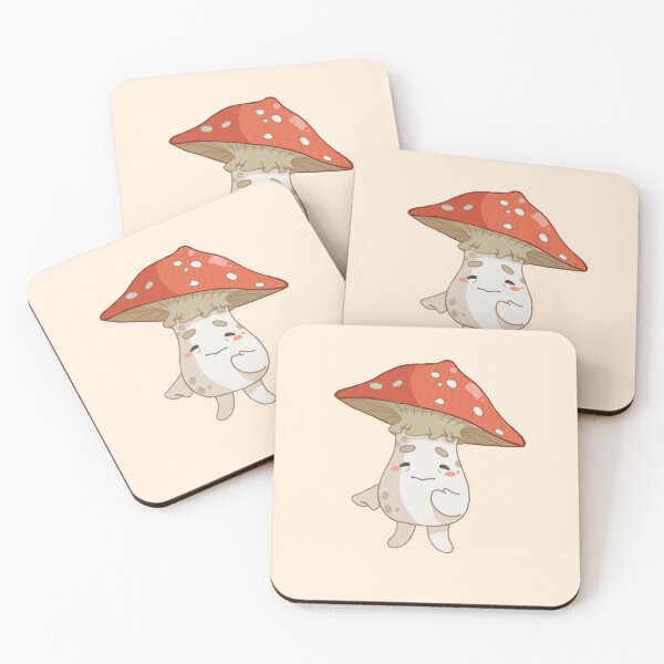 Item preview, Curious Redcap Mushroom designed and sold by Wreyl.