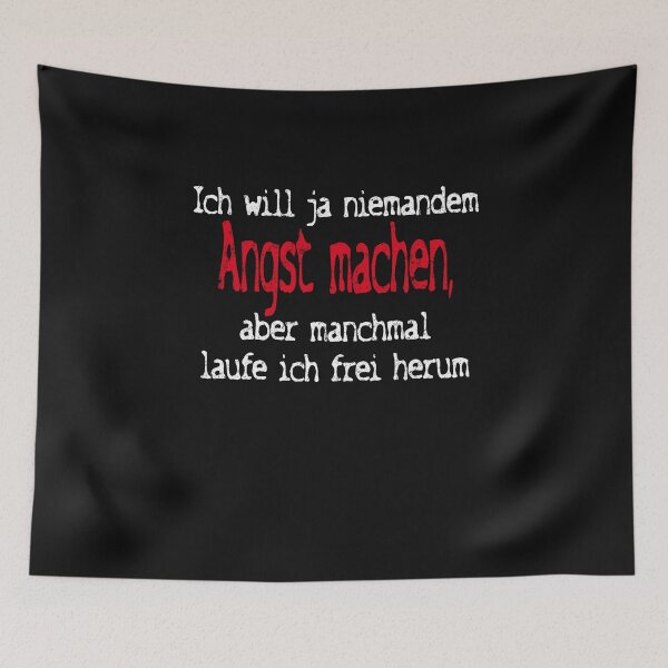Artikelvorschau, Ich will ja niemandem Angst machen aber manchmal.. entworfen und verkauft von xlshirt.