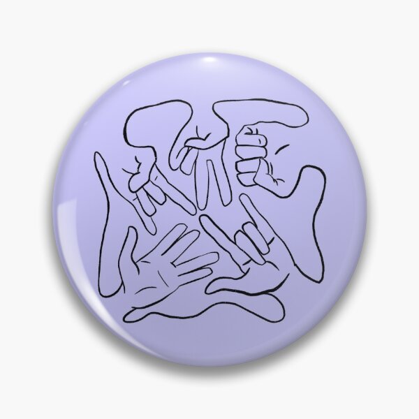 Item preview, Hand Symbols (Black) designed and sold by NakakiArt.