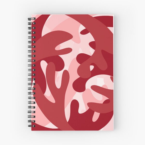 Item preview, Red Swirl Abstract Blob Paint designed and sold by FriendsList.