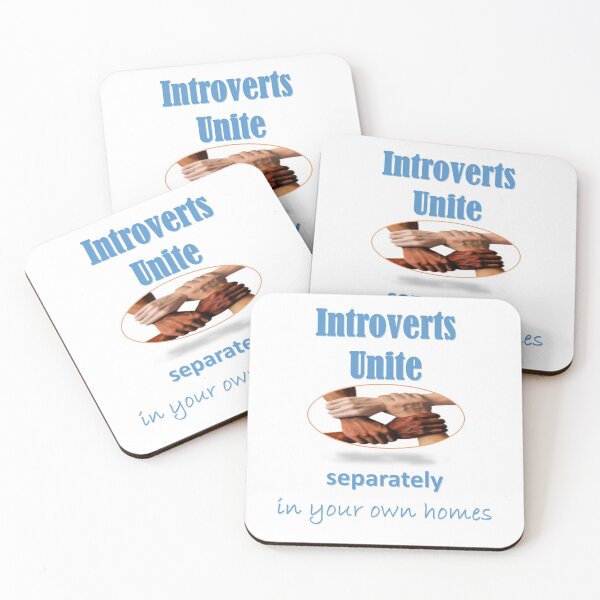 Item preview, FUNNY INTROVERTS UNITE SEPARATELY IN YOUR OWN HOMES !  CLASSIC T CHIRTS designed and sold by Dahani-mo.