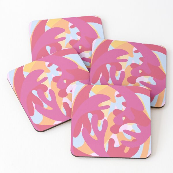 Item preview, Pink Purple Red Swirl Abstract Blob Paint designed and sold by FriendsList.