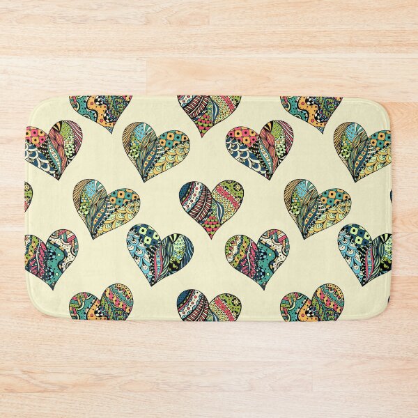 Item preview, Preppy Hipster Peace Hippy Chic Colorful Love Heart designed and sold by IamTrending.