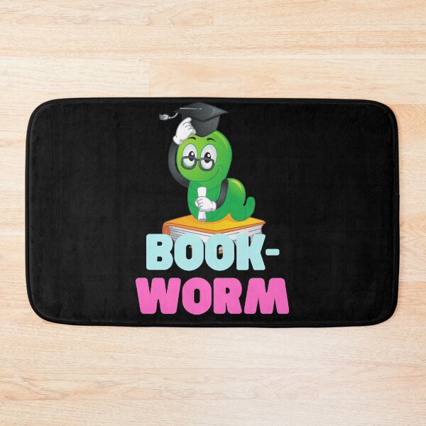 Item preview, Green Worm On Books - Book-Worm designed and sold by Two Left Hands Design.