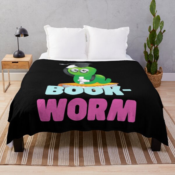 Item preview, Green Worm On Books - Book-Worm designed and sold by Two Left Hands Design.