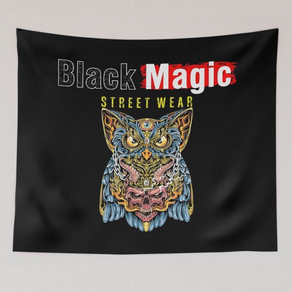 Item preview, Black Magic Street Wear Underworld Owl designed and sold by darknessjeff86.