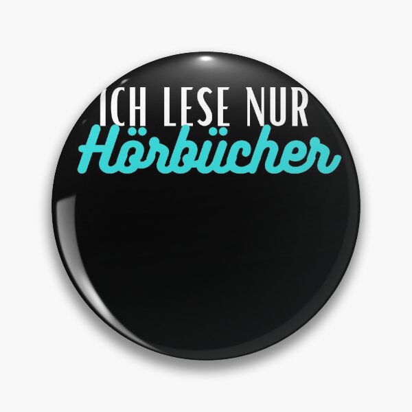 Item preview, Fun Saying Ich lese nur Hörbücher Audiobook designed and sold by Two Left Hands Design.
