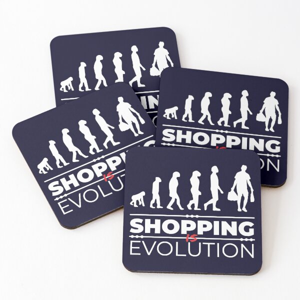 Item preview, Shopping is evolution Homme - Message Humor Parodie designed and sold by rubislys.