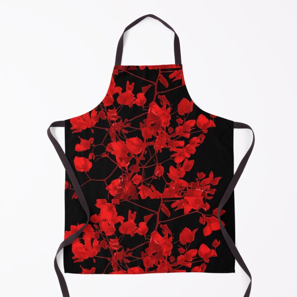 Item preview, Dark Red Floral Print designed and sold by DFLC Prints.