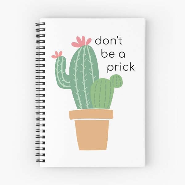 Item preview, don't be a prick cactus pot plant designed and sold by vanessanguuyen.