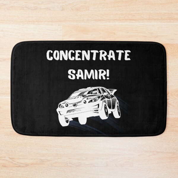 Item preview, Concentrate Samir! / Funny Rally Racing Design designed and sold by SimplyDeals.