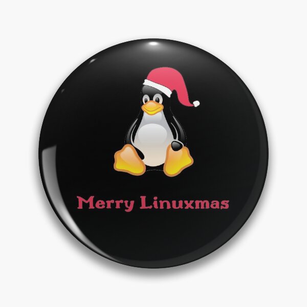 Item preview, Merry linuxmas - merry christmas penguin designed and sold by Indite.