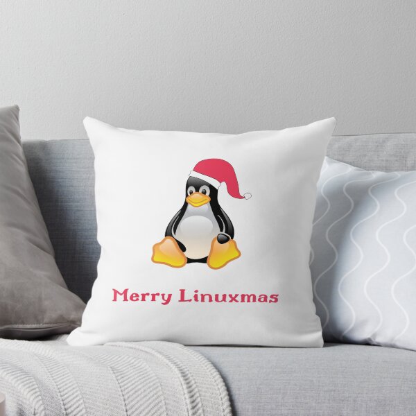 Item preview, Merry linuxmas - merry christmas penguin designed and sold by Indite.