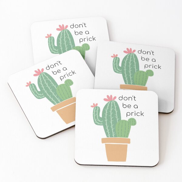 Item preview, don't be a prick cactus pot plant designed and sold by vanessanguuyen.