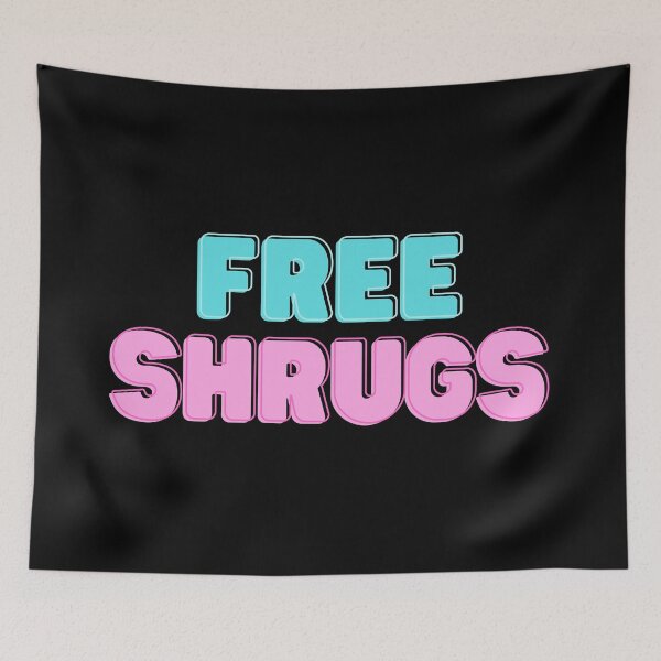 Item preview, Free Shrugs Funny Gift designed and sold by Nathalie Aynié.
