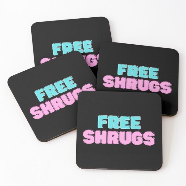 Item preview, Free Shrugs Funny Gift designed and sold by Nathalie Aynié.