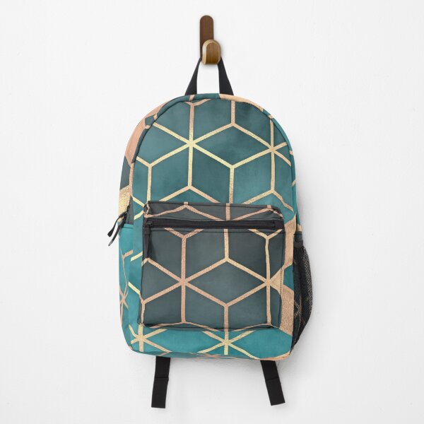 Item preview, Gold turquoise black Gradient cube designed and sold by HECETU.