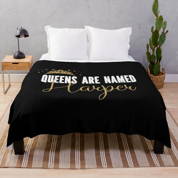 Item preview, Queens Are Named Harper Personalized First Name Girl graphic designed and sold by Grabitees.