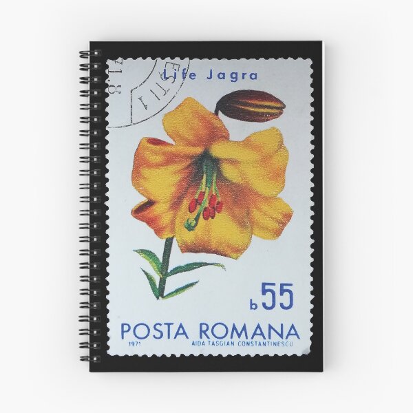 Item preview, Life Jagra Yellow Flower 1971 Vintage Stamp designed and sold by StampCollection.