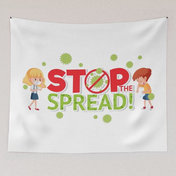 Item preview, Stop the Spread designed and sold by TSlayerMerch.