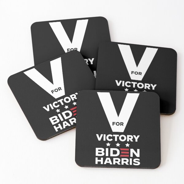 Item preview,  V FOR VICTORY! (Biden Harris 2020)  designed and sold by HeraAndKosmos.