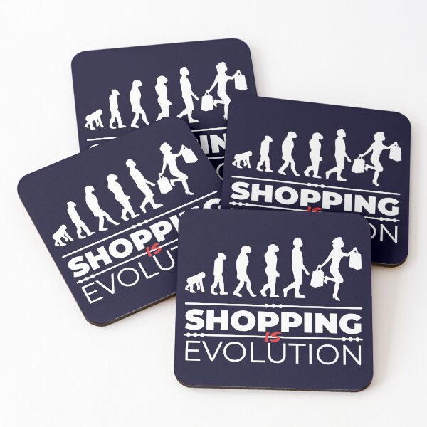 Item preview, Shopping is evolution Femme - Message Humor Parodie designed and sold by rubislys.