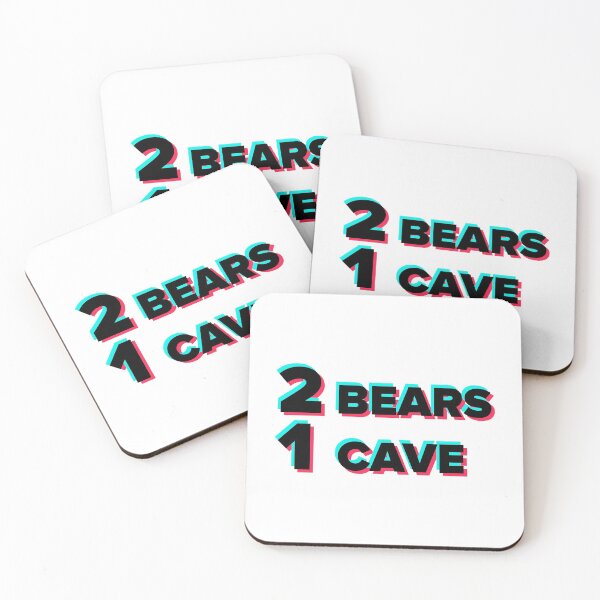 Item preview, 2 bears 1 cave tik tok design designed and sold by creativesupply.