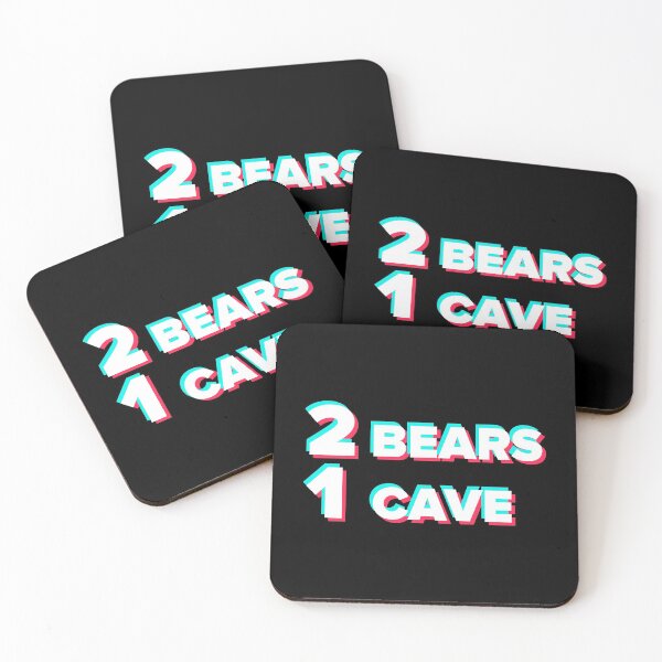 Item preview, 2 bears 1 cave tik tok design designed and sold by creativesupply.