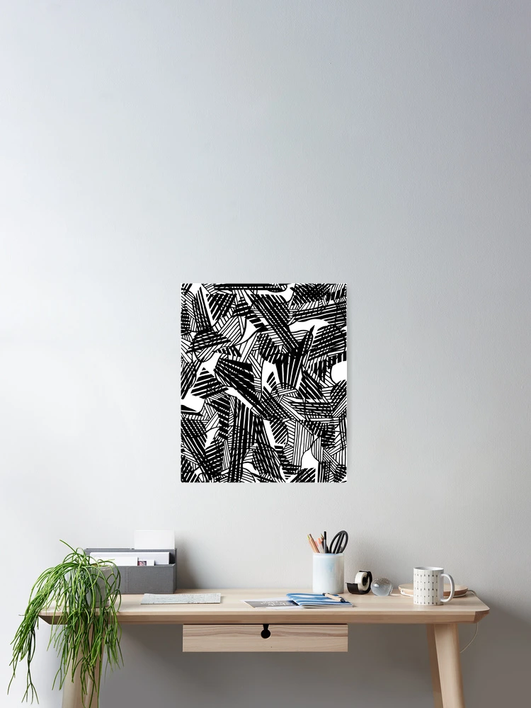 Thumbnail 2 of 3, Poster, Abstract pattern designed and sold by LeftoRight.