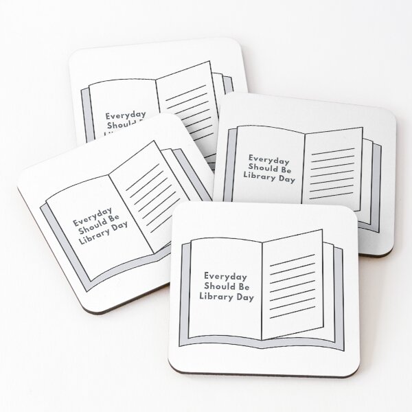 Item preview, Everyday Should Be Library Day designed and sold by NancyArtDesigns.