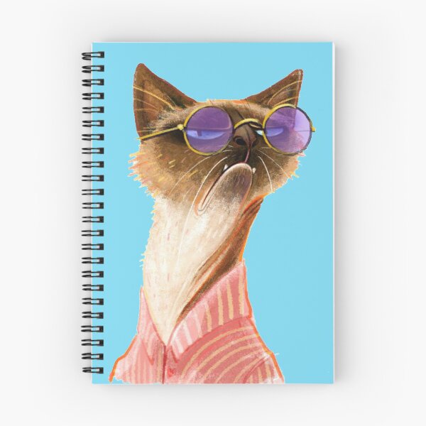 Item preview,  Morning Monday Names of the days of the week, bespectacled cat designed and sold by Wael0.