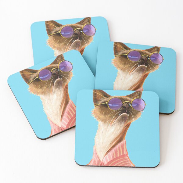 Item preview,  Morning Monday Names of the days of the week, bespectacled cat designed and sold by Wael0.