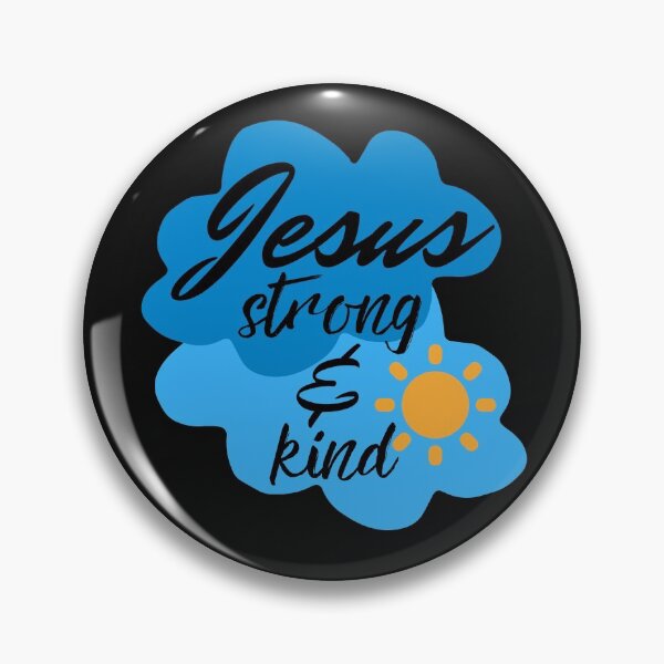 Item preview, Jesus Strong and Kind Sun and Clouds designed and sold by DesignsofNote.