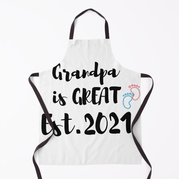 Item preview, Grandpa in GREAT Est. 2021 Grandparent Birth Announcement Gift  designed and sold by GmolahUnlimited.