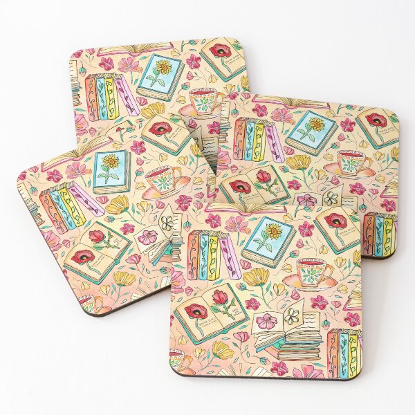 Item preview, Blooms and Books designed and sold by Tangerine-Tane.