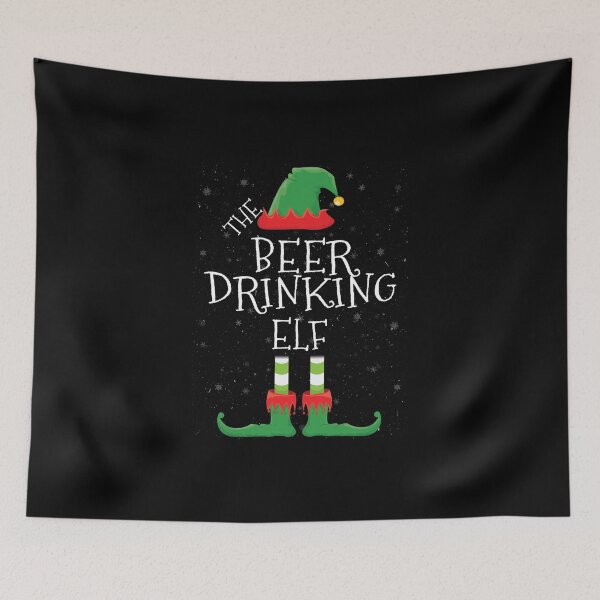 Item preview, Beer Drinking Elf Family Matching Christmas Group Funny Gift designed and sold by DavisHasari.