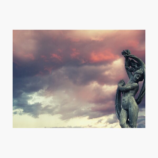 Item preview, Statue with clouds designed and sold by WildMotion.