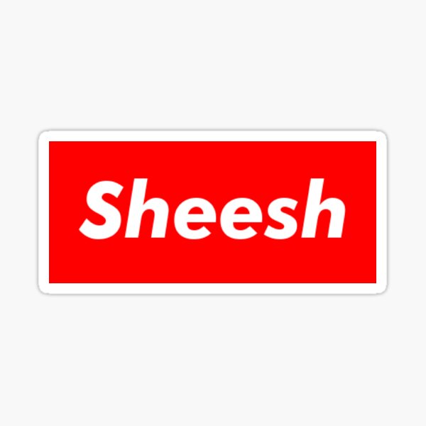 Sheesh Box Logo Sticker By Thebcarts Redbubble