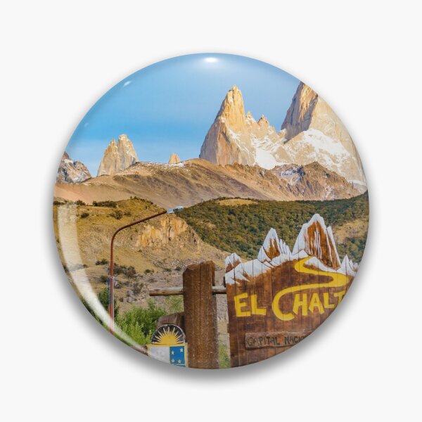 Item preview, El Chalten Town Entrance, Patagonia - Argentina designed and sold by DFLC Prints.