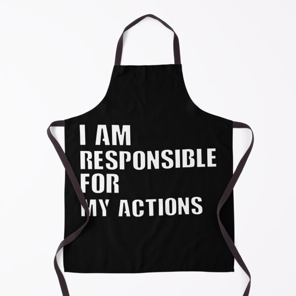 Item preview, l am responsible for my actions designed and sold by MedBoularouah.